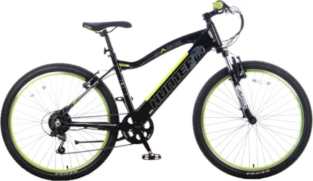 Basis Hunter Unisex Integrated Electric Mountain Bike Lime 7.8ah 2021