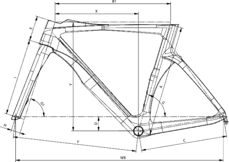 Bianchi Oltre Pro Frame Kit 2025