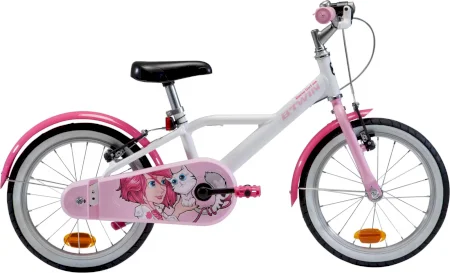 Btwin 16 Inch Kids Bike Doctogirl 500 4 6 Years Old 2024