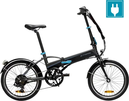Btwin 20 Inch Electric Folding Bike 500e 2024