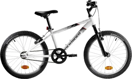 Btwin 20 Inch Kids Mountain Bike Rockrider St 100 6 9 Years Old 2023
