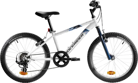 Btwin 20 Inch Kids Mountain Bike Rockrider St 120 6 9 Years Old 2023