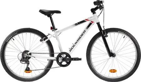 Btwin 24 Inch Kids Mountain Bike Rockrider St 100 9 12 Years Old 2022