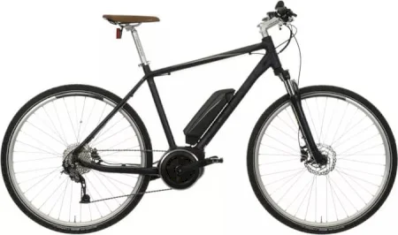 Carrera Crossfuse Mens Electric Hybrid Bike 2022