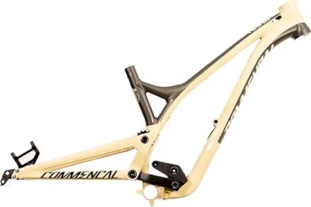 Commencal Supreme Dh 650b Black Team Frame 2018