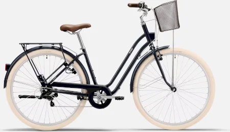 Elops Low Frame Urban Cycling Bike 520 2024