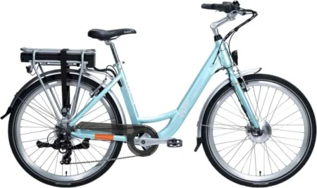 Emubikes Emu Roam Step Through Electric Bike 2021 10.4ah Battery Pale 2021