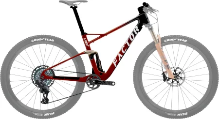 Factor Lando Xc Fox Frameset Premium 2025