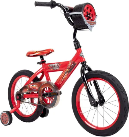 Huffy Disney Pixar Cars Lightning Mcqueen Kids Ez Build Bike 2022