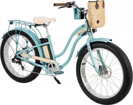 Huffy Panama Jack 26 Inch Womens Fat Tire Electric Bike 2022