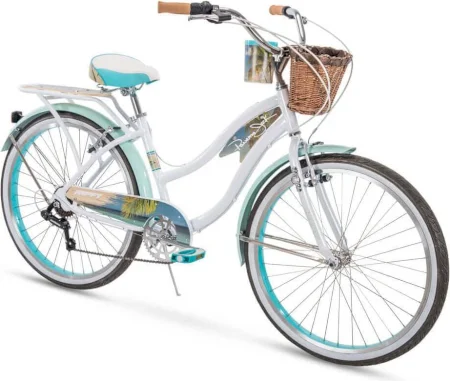 Huffy Panama Jack Womens 6 Speed Beach Cruiser Comfort Bike 2022