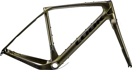 Look 765 Gravel Rs Metallic Hope Green Satin Frameset 2023