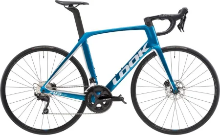 Look 795 Blade Disc Metallic Blue Silver Glossy 2022