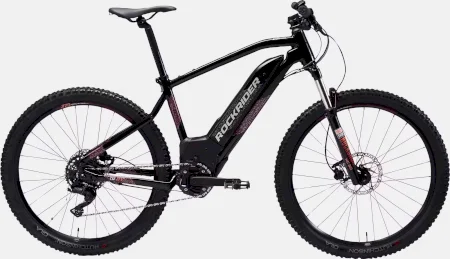 Rockrider 27.5 Hardtail Electric Mountain Bike E St520 2024