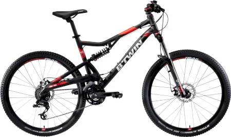 Rockrider 27.5 Inch Mountain Bike Full Suspension St 520 2024