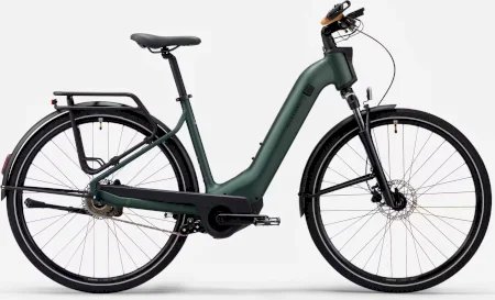 Rockrider Low Frame Electric Hybrid Bike With Owuru Automatic Motor E Actv 900 2024
