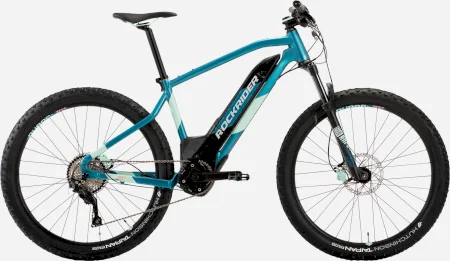 Rockrider Womens 27.5 Plus Electric Semi Rigid E St 900 Mtb Bike 2023