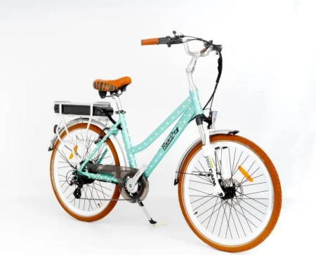Roodog Polka Dot Step Through Hybrid Electric Bike 10ah Polka 2021