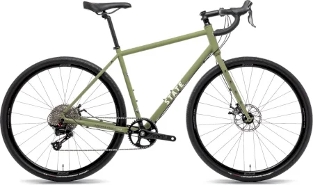 Statebicycleco 4130 All Road Matte Olive 2024