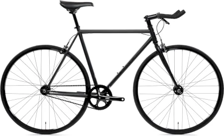 Statebicycleco 4130 Matte Black Fixed Gear Single Speed 2023