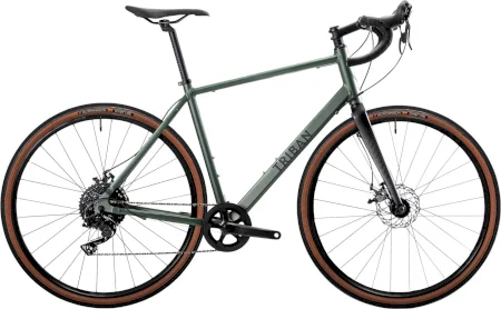 Triban Comfortable Carbon Fork And Disc Brake Gravel Bike 2023