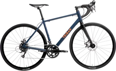 Triban Comfortable Light Carbon Fork And Disc Brake Rc 120 Road Bike 2023